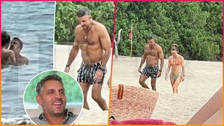 Mauricio Umansky shows affection with his girlfriend Nikita Kahn in Mexico after Netflix canceled