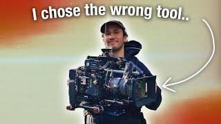 I used the Alexa 35, it was the wrong tool for the job..