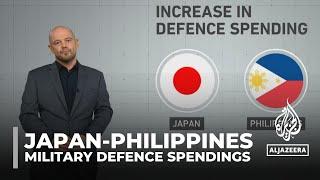 What high-tech weapons are Japan and the Philippines buying, and why?