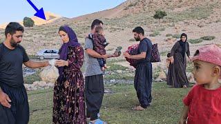 A happy day ️ with Saifullah and Arad in a pleasant nature tour: documentary of nomadic life