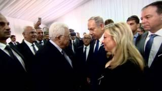 PM Netanyahu With PA President Abbas