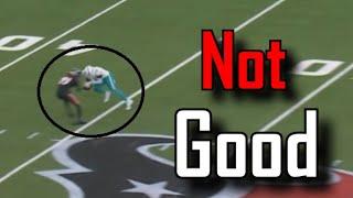 Very scary injury after this hit | Miami Dolphins Vs Houston Texans