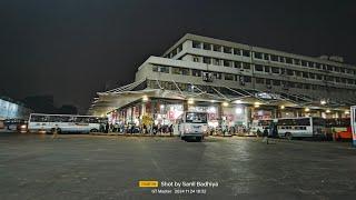 Back to Back GSRTC Bus Arriving and Departing From Busy Ahmedabad Gita Mandir Bus Port.