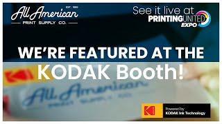 Kodak's KODACOLOR Film-to-Fabric System - Supplied by All American Print Supply