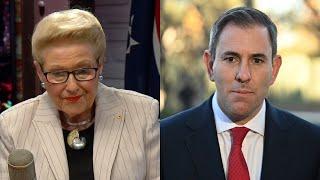 Bronwyn Bishop brands Jim Chalmers as a ‘snake charmer’