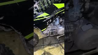 Pit Bike comes home filthy and left for someone else to clean 