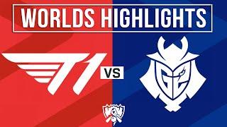 T1 vs G2 Highlights ALL GAMES | Worlds Swiss Stage 2024 | T1 vs G2 Esports