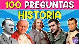 100 Preguntas de "HISTORIA"! ‍| ¿Cuánto Sabes de "HISTORIA"? | Reto de Historia