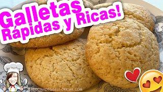 Cómo hacer GALLETAS de Mantequilla fácil y rapido 