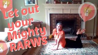 Yoga with Claire - Let out your mighty RAWRS with the Lion's Pose