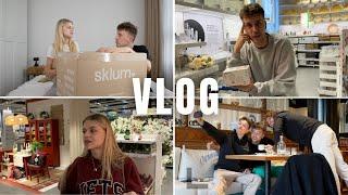 IKEA, SKLUM HAUL, URZĄDZAMY BIURO  | VLOG