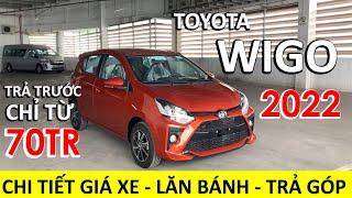 Chi Tiết Giá Toyota Wigo AT 2022 Màu Cam. Ưu Đãi - Giá Xe Lăn Bánh - Trả Góp - Xe Có Sẵn Giao Ngay.