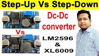 XL6009 Vs LM2596 Module | LM2596 & XL6009 Converter Review | XL6009 Step-up | LM2596 Step-down