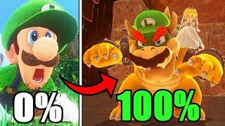 I 100%'d Super Luigi Odyssey, Here's What Happened