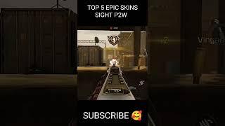 TOP 5 PAY TO WIN IRONSIGHTS in COD Mobile...