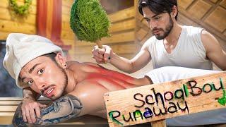 ОТДЫХАЮ В БАНЕ ЗЛЫХ РОДИТЕЛЕЙ В SCHOOLBOY RUNAWAY В МАЙНКРАФТ!