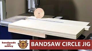 Build a Bandsaw Circle Cutting Jig