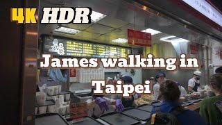 4K James Walking in Taipei 挑戰早上十點台中出發步行搭大眾運輸系統至台北阜杭豆漿吃早午餐