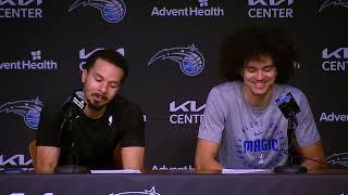 Anthony Black & Cole Anthony Recap Orlando Magic Win vs. Philadelphia 76ers | Magic Post-Game