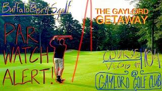 Course Vlog #104 @ Gaylord Golf Club: The Game Keeps Going North in the North!