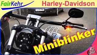 LED Mini-Blinker an der Harley Davidson Breakout installieren