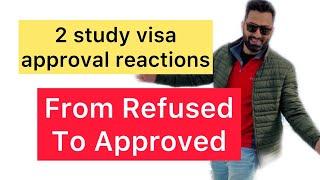 Canada study visa - Refusal to Approval