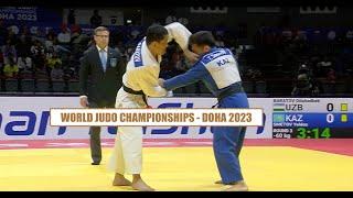 BARATOV DILSHODBEK (UZB) V SMETOV YELDOS (KAZ) [ -60 kgWORLD JUDO CHAMPIONSHIPS - DOHA 2023 ]