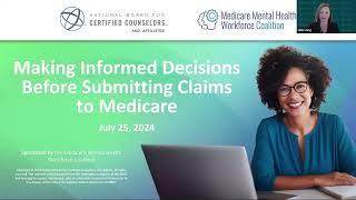 Making Informed Decisions Before Submitting Claims to Medicare