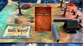 Devilry Afoot Battle Report, a Discovery of Witches, Folk Horror Tabletop Skirmish