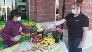 Giant Food Stores in Lewisburg providing meals to employees on weekend