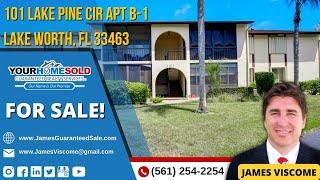 101 Lake Pine Cir APT B-1 Lake Worth, FL 33463 | Your Home Sold Guaranteed Realty | 561-254-2254