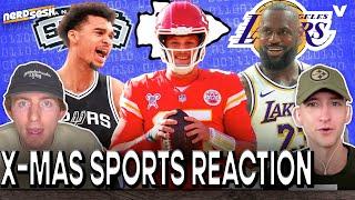 NBA & NFL Christmas Takeaways: Wemby is limitless, T-Wolves are a disaster, Steelers suck | NerdSesh