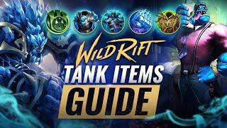 Everything YOU MUST KNOW About Tank Itemization - Wild Rift (LoL Mobile)