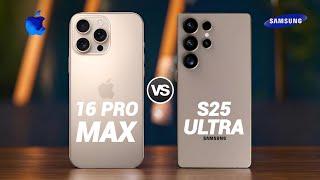 iPhone 16 Pro Max 5G Vs Samsung Galaxy S25 Ultra 5G