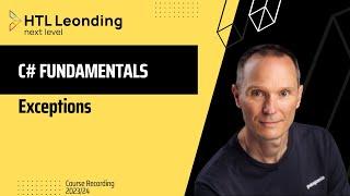 C# and .NET: Fundamentals of Exceptions