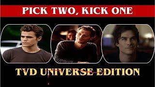 Pick Two, Kick One - The Vampire Diaries Universe Edition | TVD Quiz #thevampirediaries