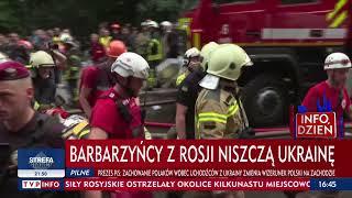 Kijów, Czerkasy - kolejne bandyckie ataki rakietowe Rosjan