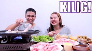 NAG SAMGYUPSAL SA BAHAY w/ MY BOYFRIEND! (QUESTION AND ANSWER)