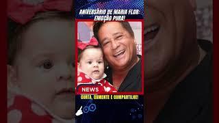 Leonardo se declara para a netinha no aniversário de 2 anos! Aniversário de Maria Flor! #leonardo