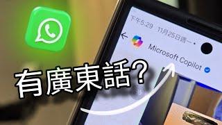 第781集:Whatsapp 多咗一個新功能：可以代替Gemini?