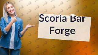 How to make scoria bars?