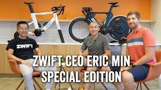 Zwift CEO Eric Min // Zwift Ride, Zwift Tron Bike, Price Increases, and the Future of Zwift