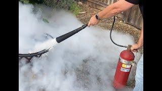 Fully Functional CO2 Fire Extinguisher: Headed for the Scrap Yard?