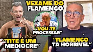 NETO E GALVÃO BUENO DETONA TITE E FLAMENGO APÓS DERROTA NA LIBERTADORES!!