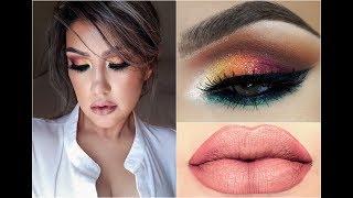 Maquillaje de PRIMAVERA colorido / Colorful SPRING Makeup Tutorial | auroramakeup