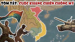 Tóm tắt: Cuộc kháng chiến chống Mỹ (1954 - 1975) | Chiến tranh Việt Nam | Tóm tắt lịch sử