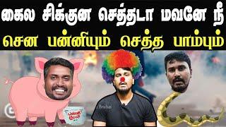 சென பன்னியும் செத்த பாம்பும் | u2 brutus Troll | Saattai Durai Murugan #saattai #u2brutus #minor