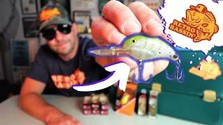This is one SWEET little crankbait | Fishing 1970s Cotton Cordell Deep Big O crankbait