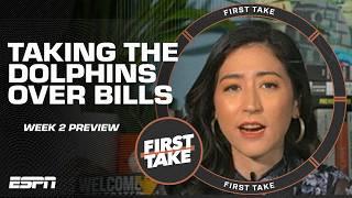 Taking the Dolphins over the Bills even if Josh Allen turns into Superman | First Take