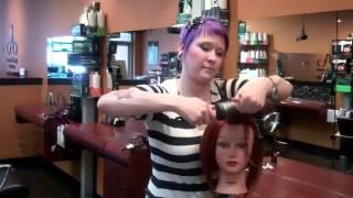 How to Blow Dry Perfect Side Swept Bang - James Anthony Salon